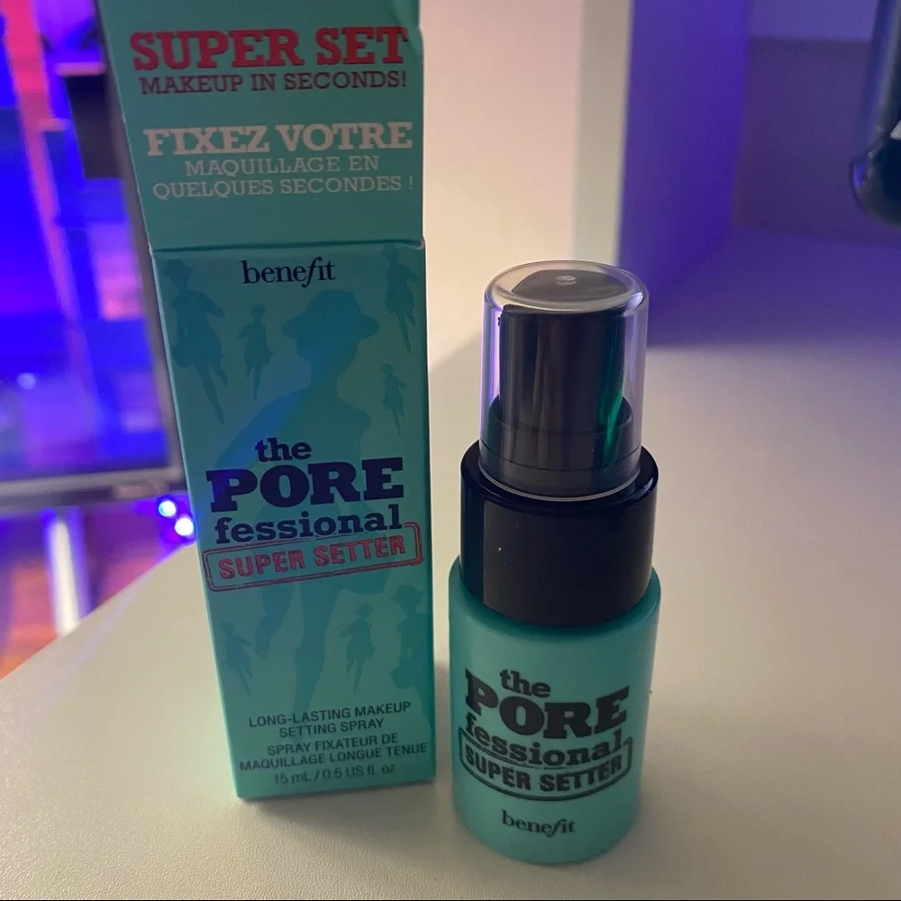 💝NIB mini Benefit Cosmetics The PoreFessional Super Setter setting mist💝